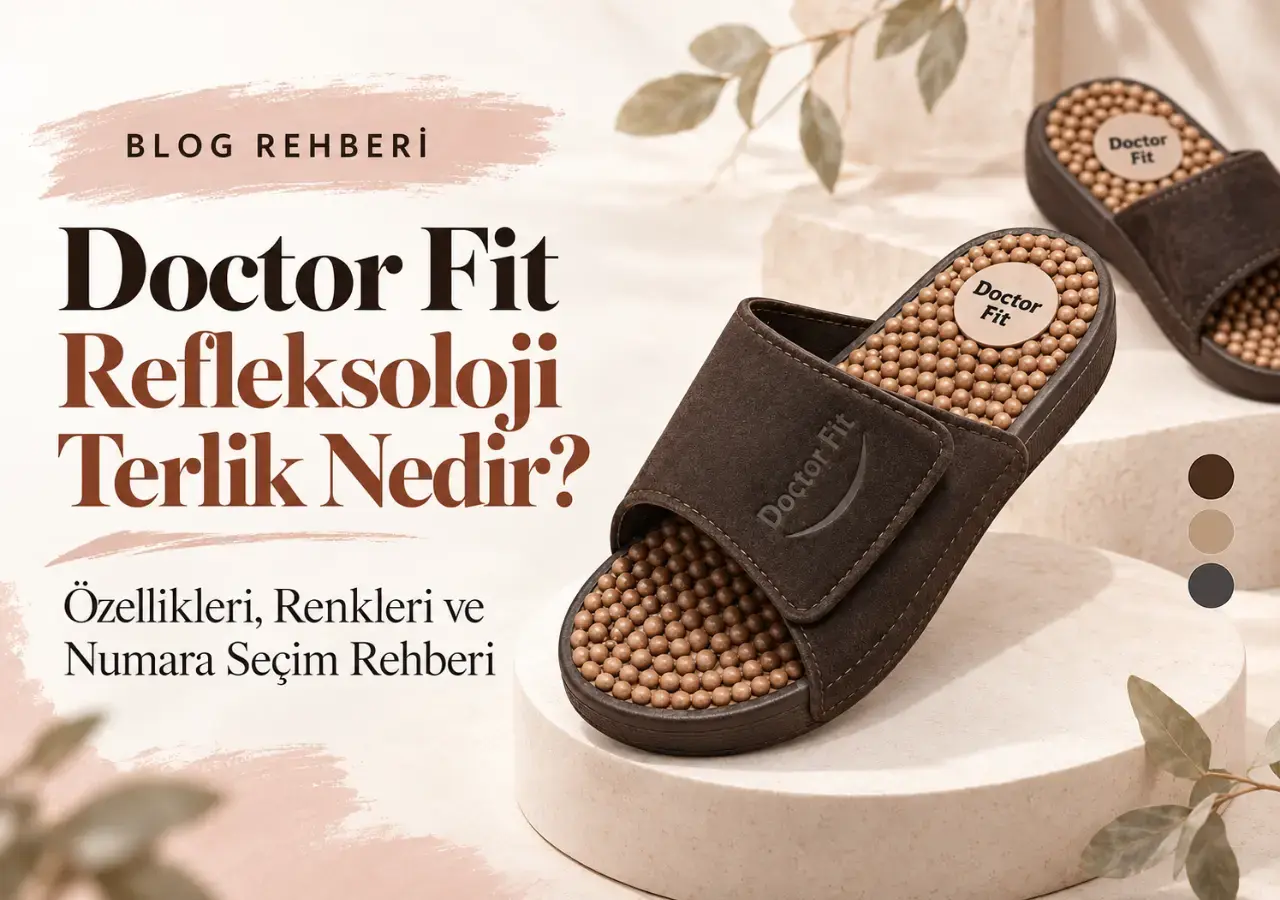 Doctor Fit Refleksoloji Terlik Nedir? Özellikleri, Renkleri ve Numara Seçim Rehberi