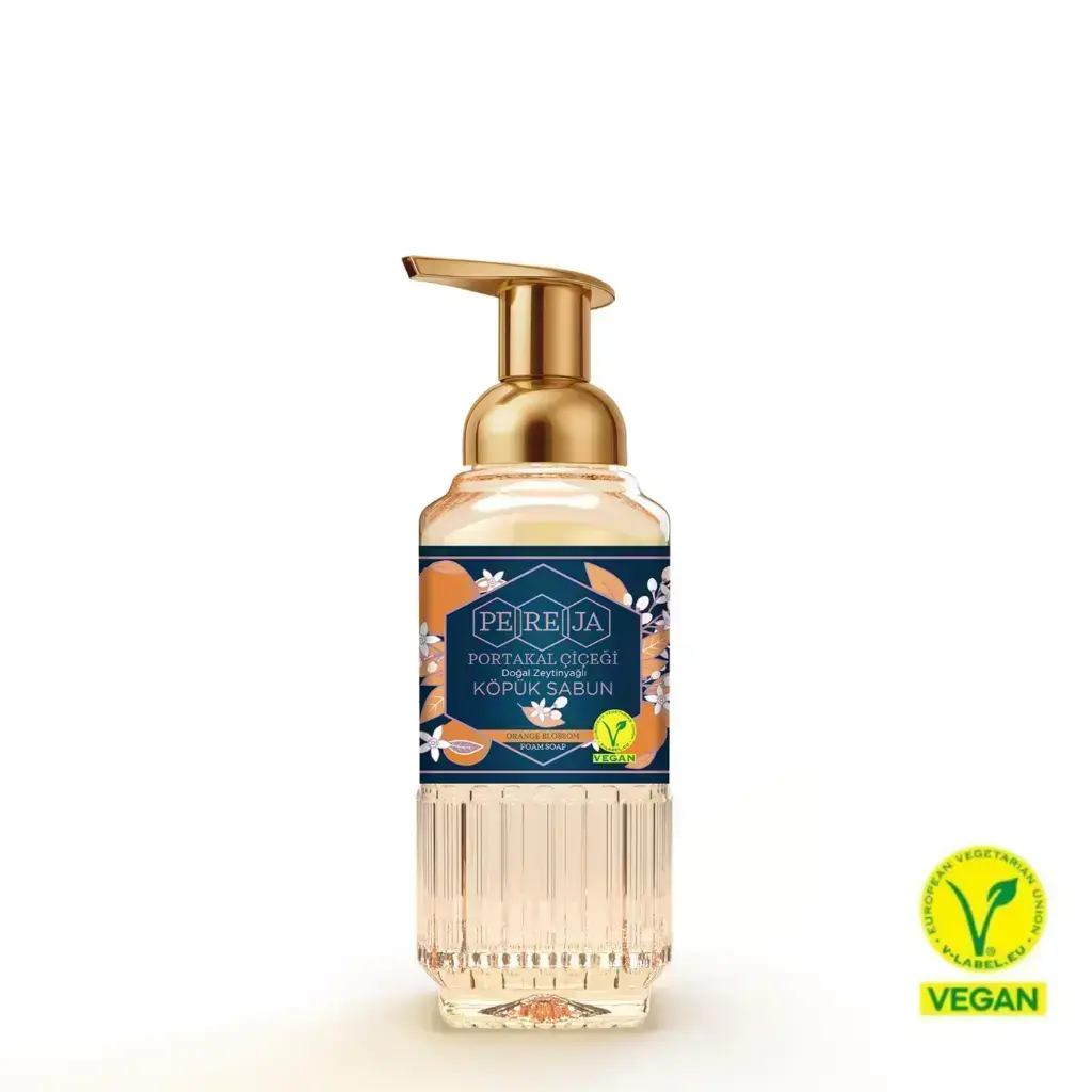 Pereja Portakal Çiçeği Doğal Zeytinyağlı Köpük Sabun 500 ml