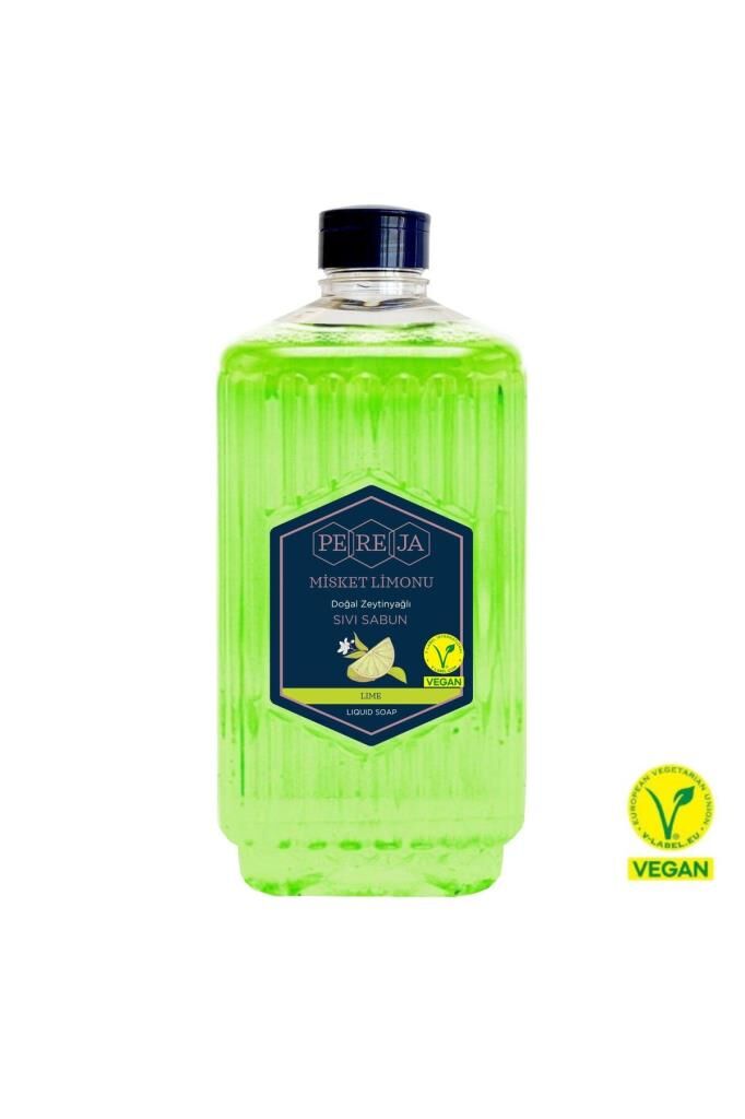 Pereja Misket Limonu Doğal Zeytinyağlı Sıvı Sabun 1500 ml