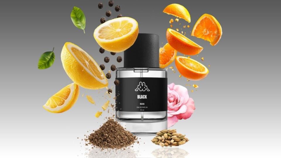 Kappa Black Man Eau De Parfume 55 Ml