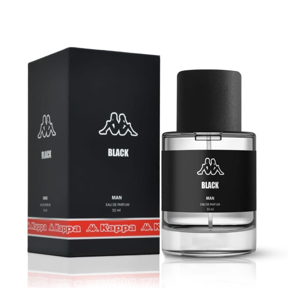 Kappa Black Man Eau De Parfume 55 Ml