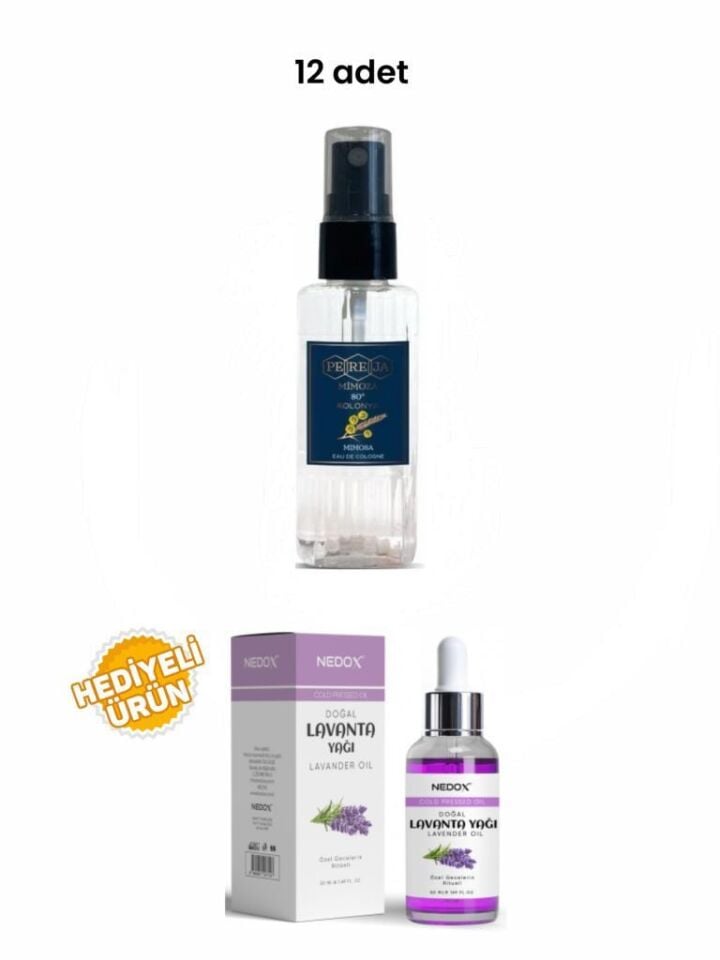 Pereja 12 Adet Mimoza Kolonya 50 Ml