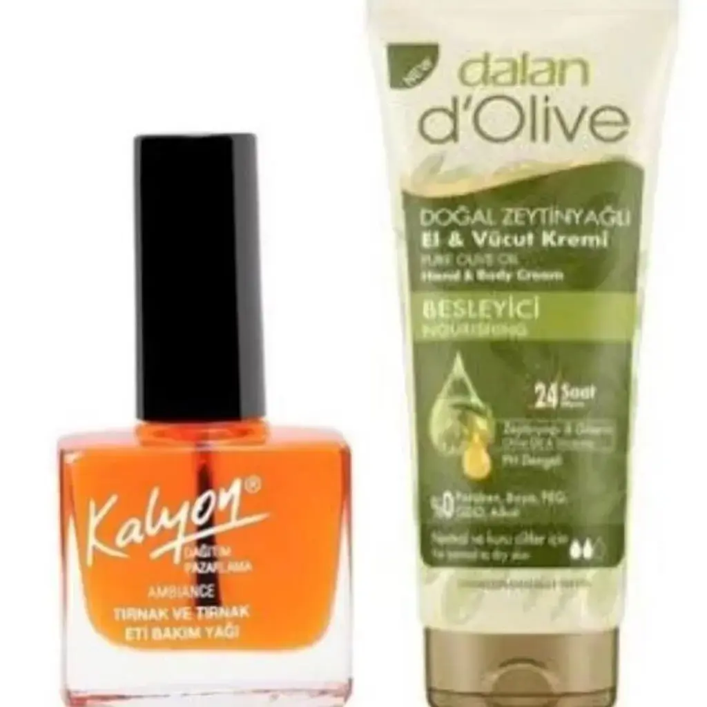 Kalyon Tırnak Bakım Yağı + Dalan Tüp Krem 20 Ml