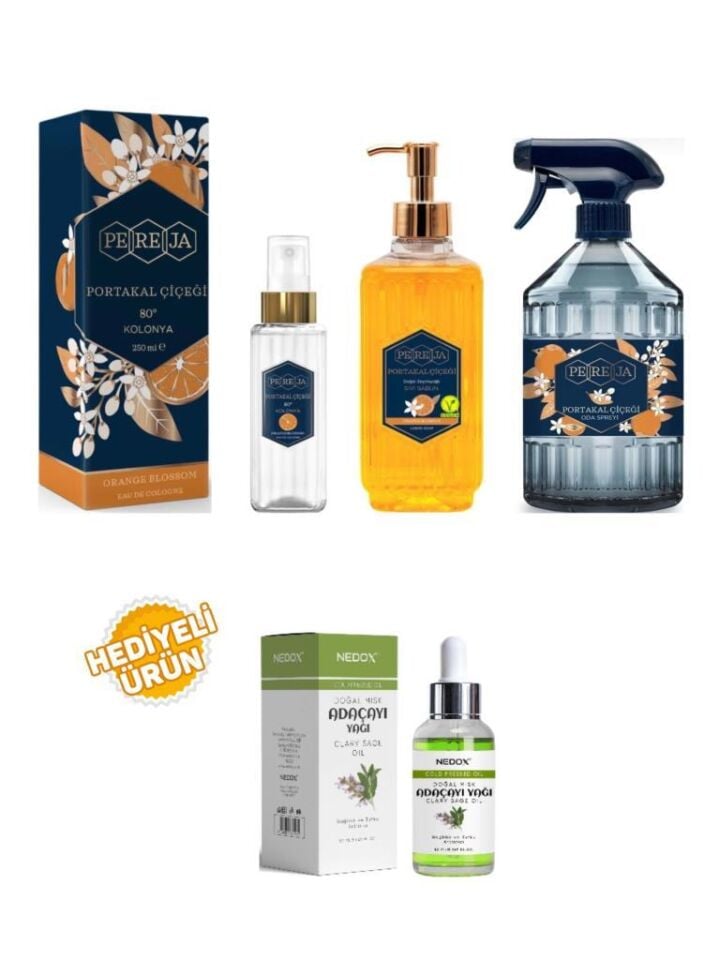 Pereja Portakal Çiçeği 4'lü Set