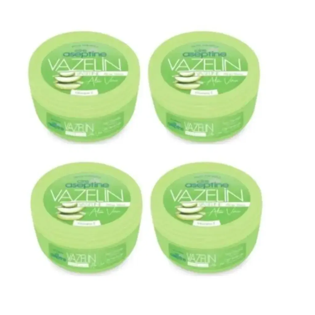 Cire Aseptine Aloe Vera Vazelin 150 ml 4 adet nemlendirici yumuşatıcı cilt bakım vazelini