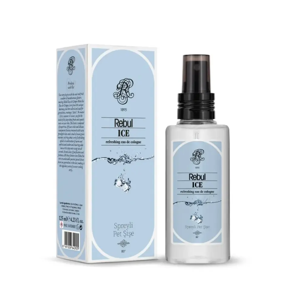 Rebul Ice EDC Kolonya 125 ml Pet Şişe