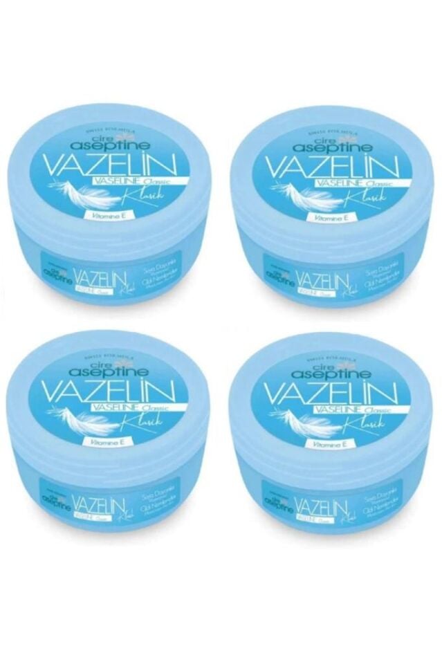 Cire Aceptine 4 Adet Klasik Vazelin 150ml