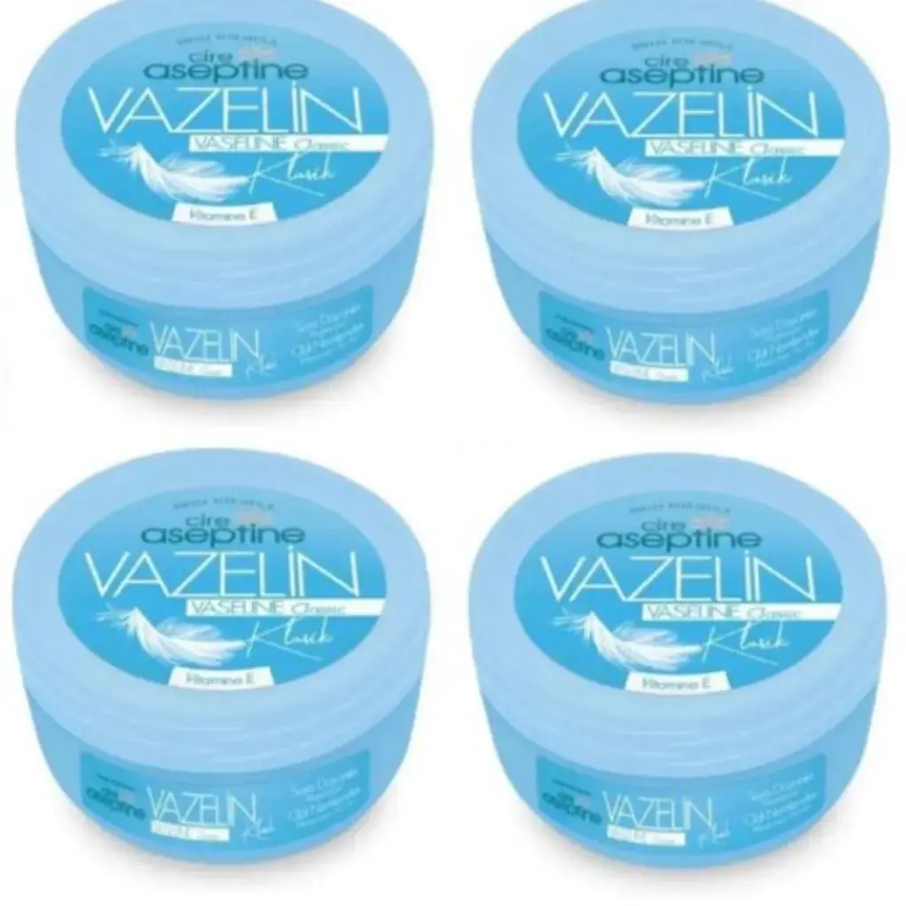 Cire Aseptine Klasik Vazelin 150 ml 4 adet nemlendirici ve koruyucu cilt bakım vazelini