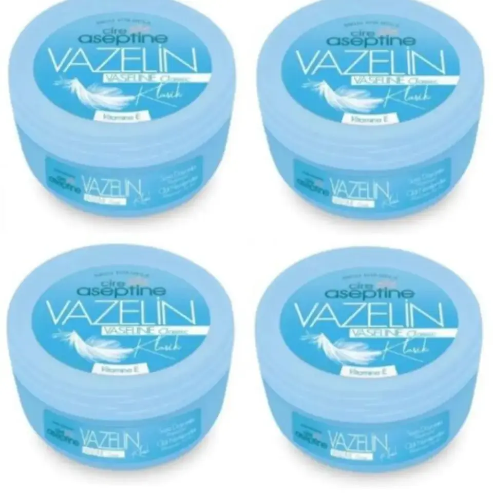 Cire Aseptine Klasik Vazelin 150 ml 4 adet nemlendirici ve koruyucu cilt bakım vazelini