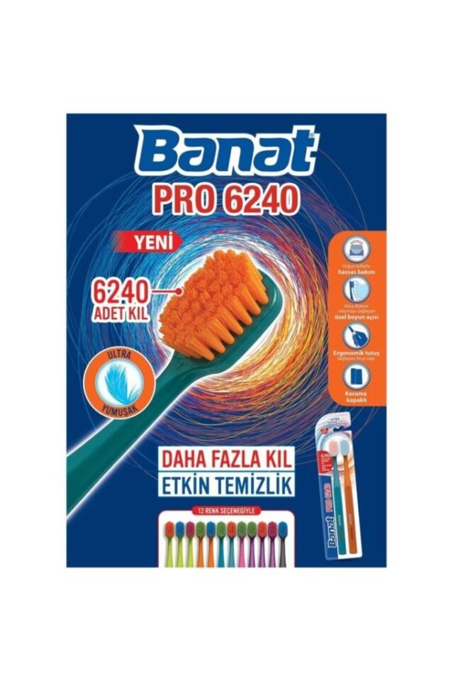 Banat Dis Firçasi Pro 6240 (1+1)
