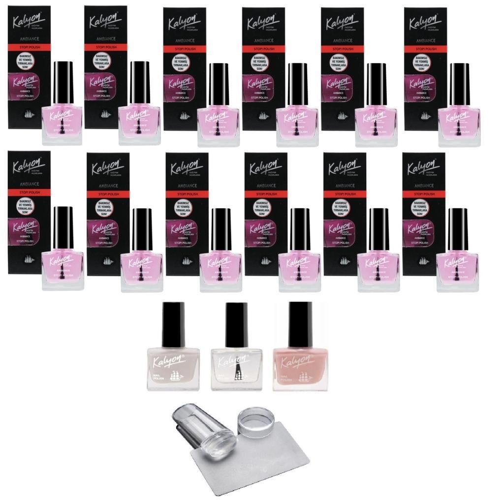 Kalyon Acı Cila 12 Adet+French Set