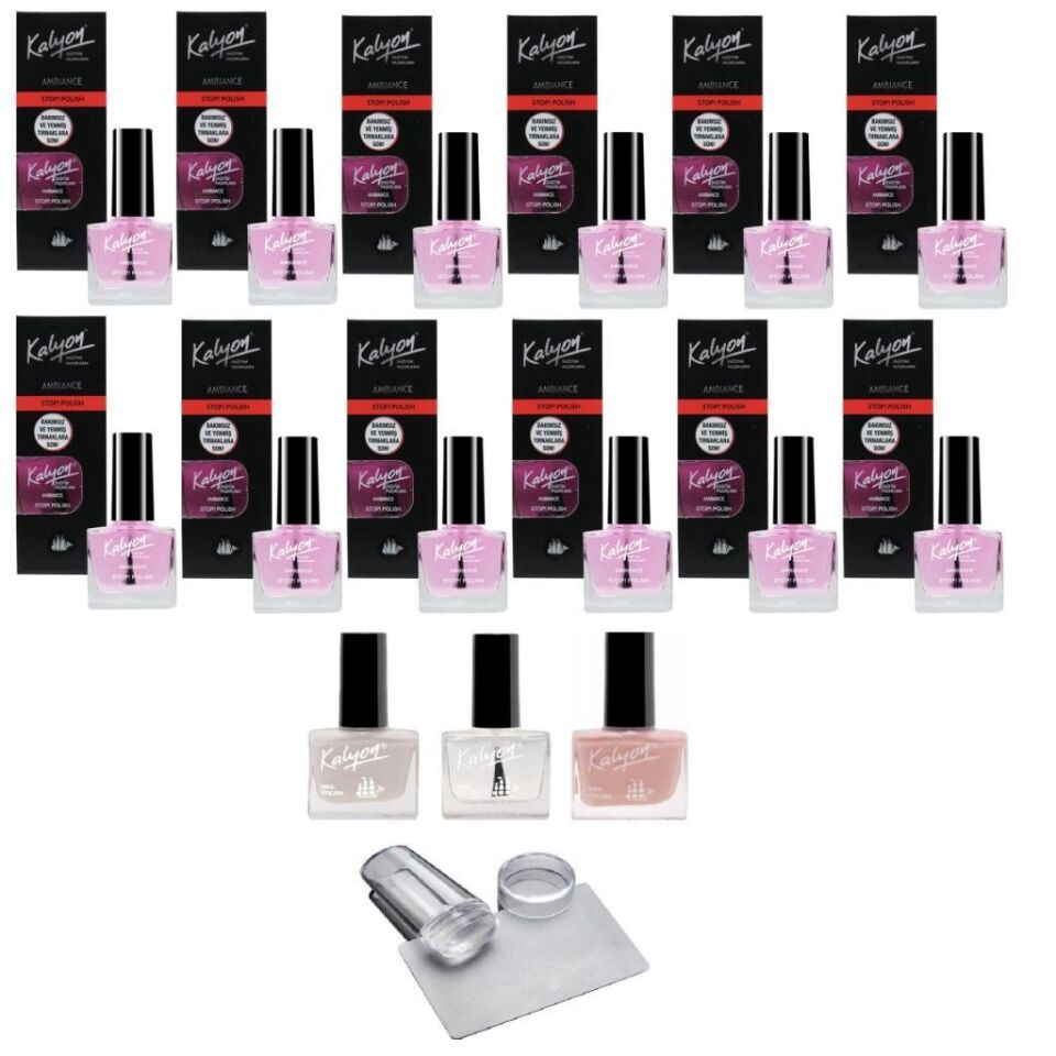 Kalyon Acı Cila 12 Adet+French Set