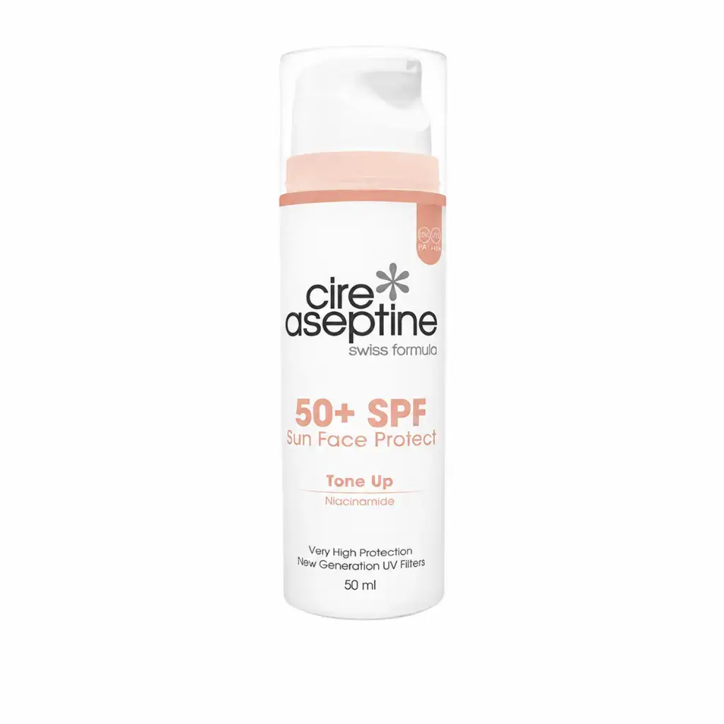 Cire Aseptine Ton Dengeleyici SPF50 Yüz Güneş Koruyucu Krem 50 ml yüksek korumalı günlük yüz güneş kremi
