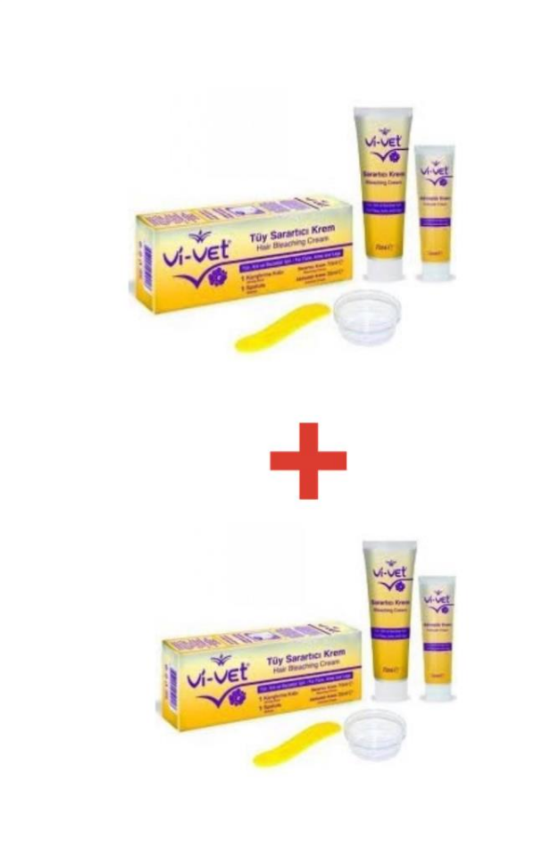 Vi-Vet Tüy Sarartıcı Krem 70 ml + 35 ml 2 Ad.