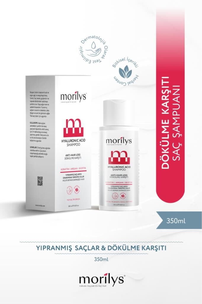 Morilys Biotin-Keratin&Dökülme karşıtı Güçlendirici Saç Bakım Şampuanı