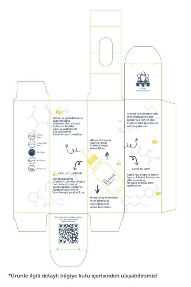 The Purest Solutions Leke Karşıtı Arbutin Cilt Bakım Serumu 30 Ml (arbutin %2 + Hyaluronic Acid)