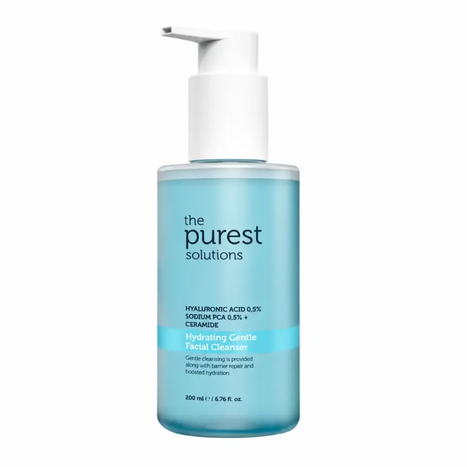 The Purest Solutions Kuru ve Karma Ciltler İçin Nemlendirici ve Bariyer Onarıcı Temizleme Jeli 200 ml yüz temizleme jeli