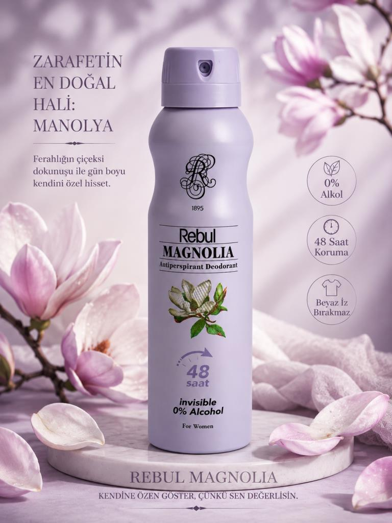 Rebul Kadın Sprey Deodorant Magnolia 150 Ml