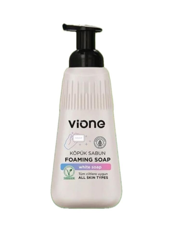 vione Köpük Sabun El ve Yüz İçin Beyaz Sabun 500ML