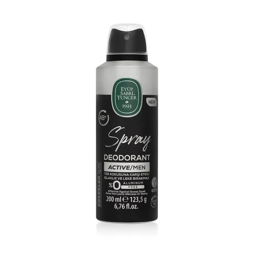 Eyüp Sabri Tuncer Active Erkek Sprey Deodorant 200 ml