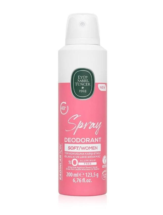 Eyüp Sabri Tuncer Soft - Kadın Sprey Deodorant 200 ml
