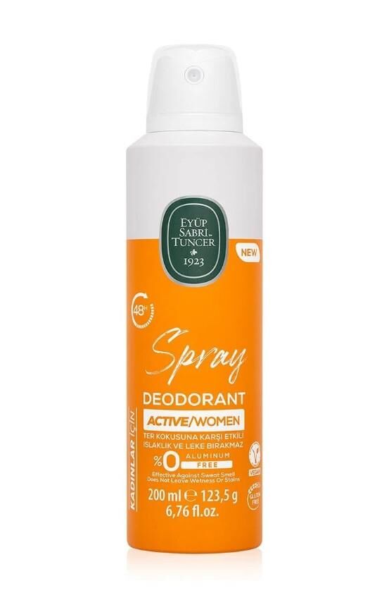 Eyüp Sabri Tuncer Active - Kadın Sprey Deodorant 200 ml