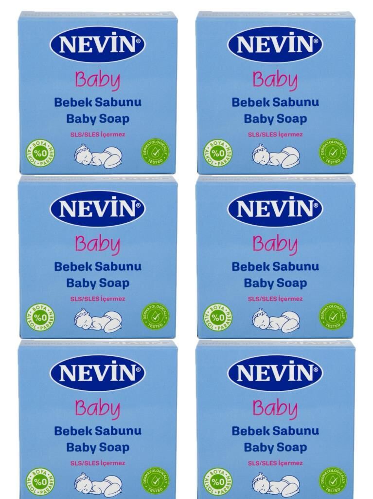 Nevin Bebek Sabunu 100gr 6 Adet