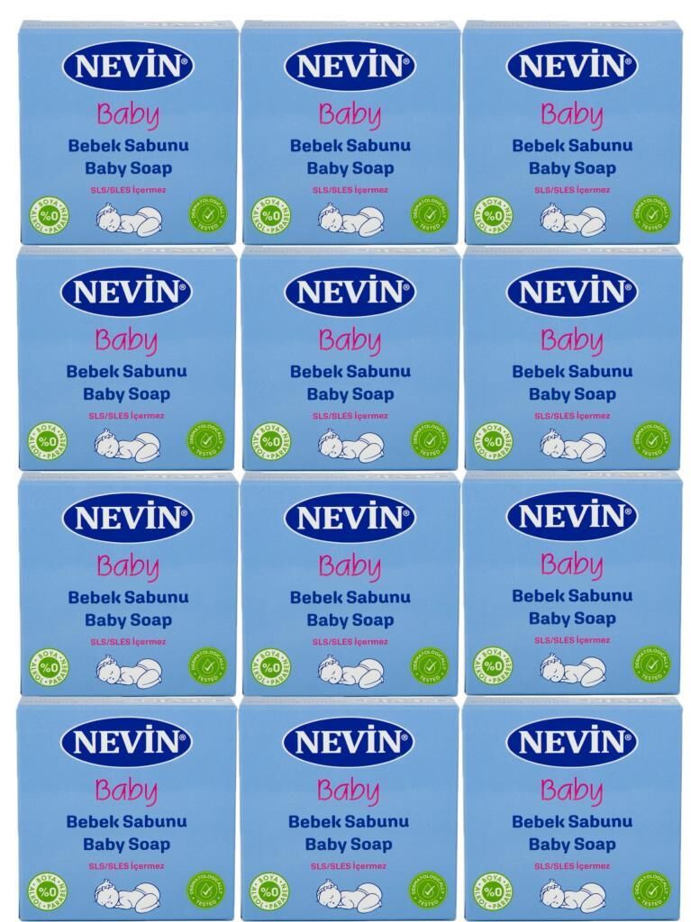 Nevin Bebek Sabunu 100gr 12 Adet