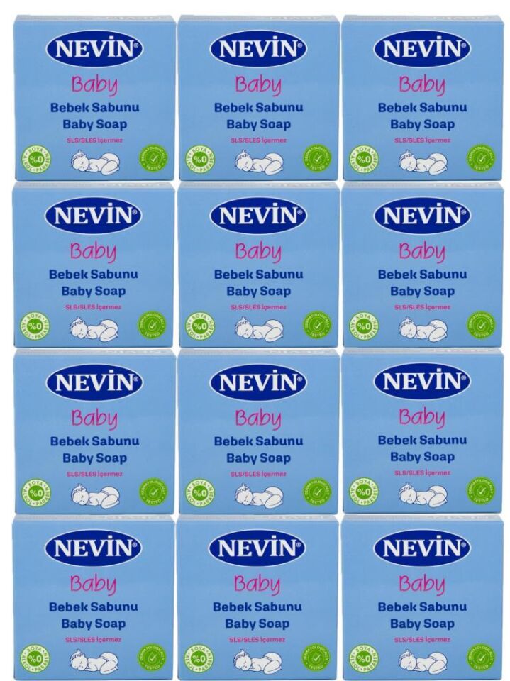 Nevin Bebek Sabunu 100gr 12 Adet
