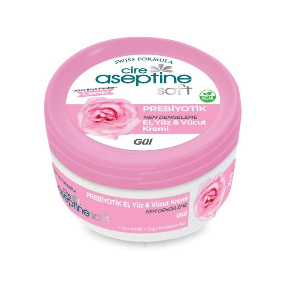 Cire Aseptine Krem 30ml Prebiyotik Gül