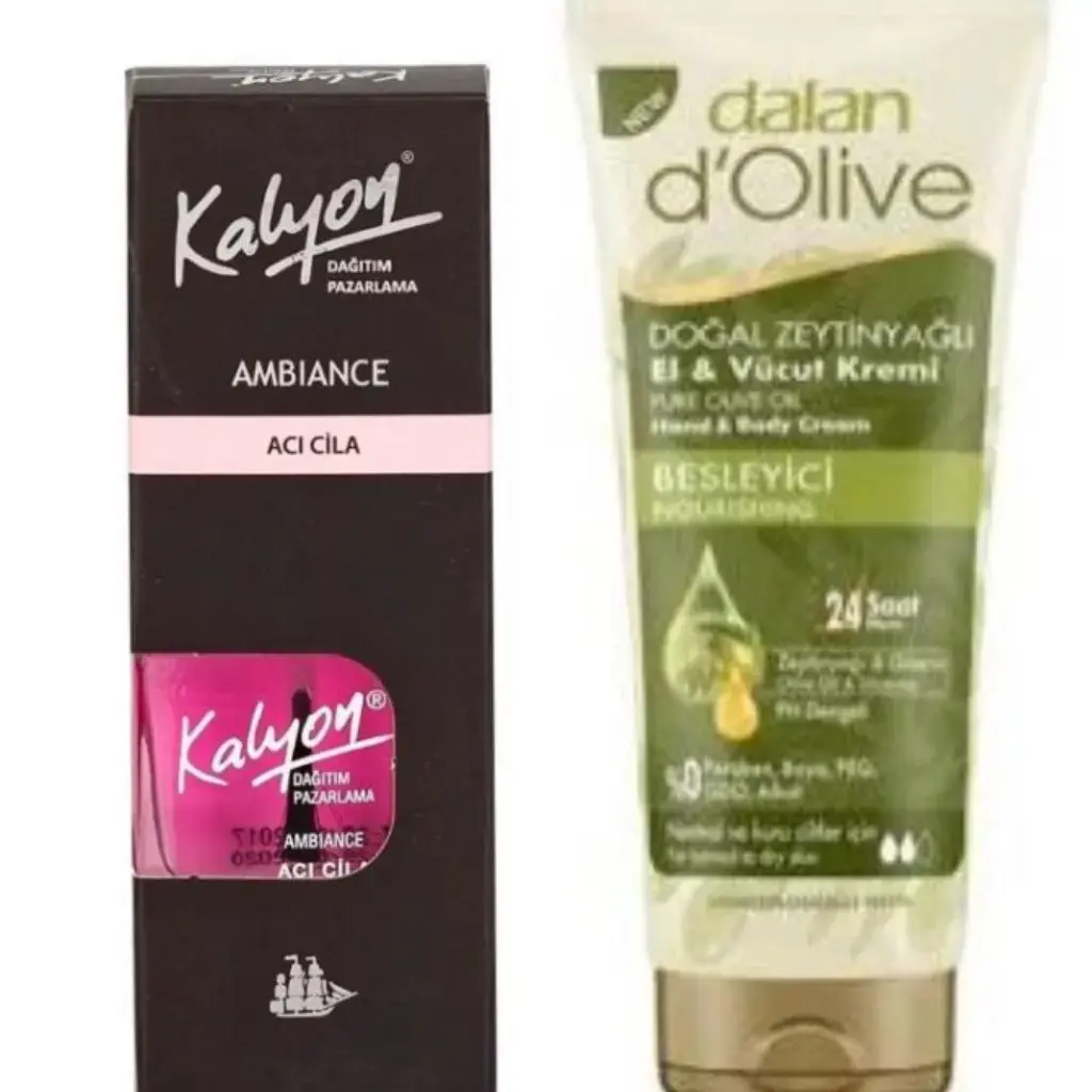 Kalyon Acı Cila + Dalan Tüp Krem 20 Ml