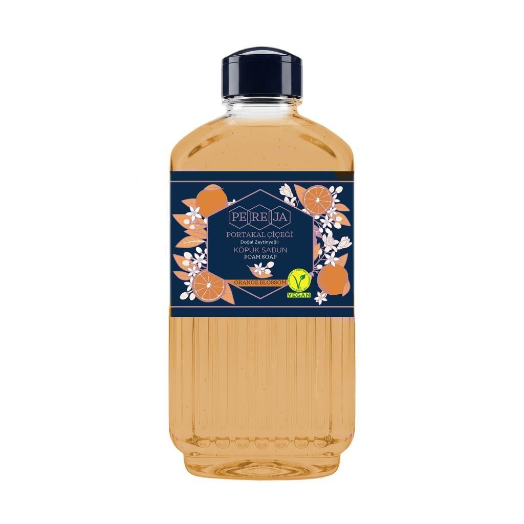 Pereja Portakal Çiçeği Doğal Zeytinyağlı Köpük Sabun 1000 ml