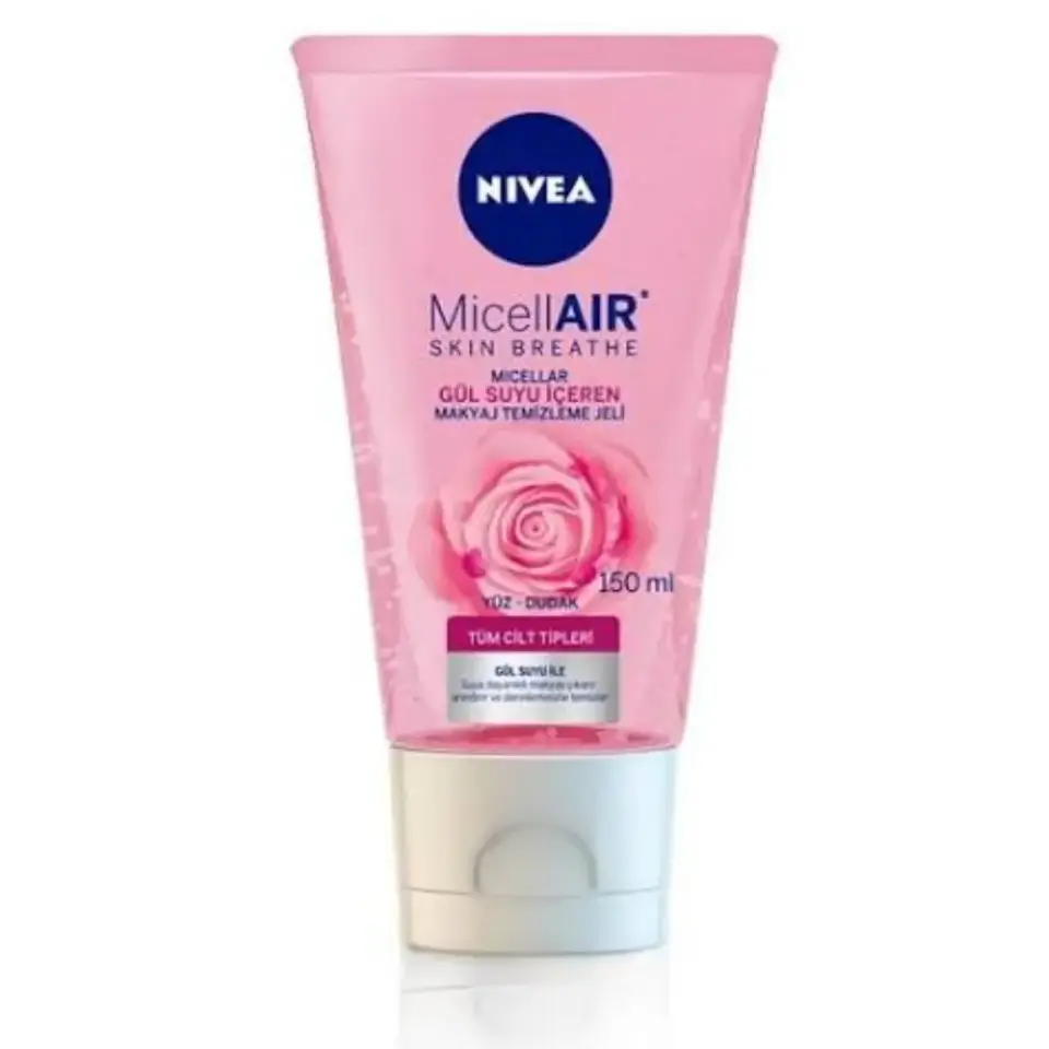 NIVEA Visage Gül Suyu İçeren Makyaj Temizleme Jeli 150 ml