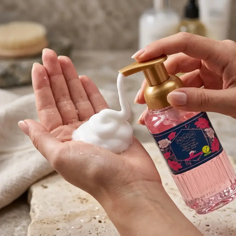 Pereja Gizemli Misk Doğal Zeytinyağlı Köpük Sabun 1000 ml + 500 ml Avantajlı Paket