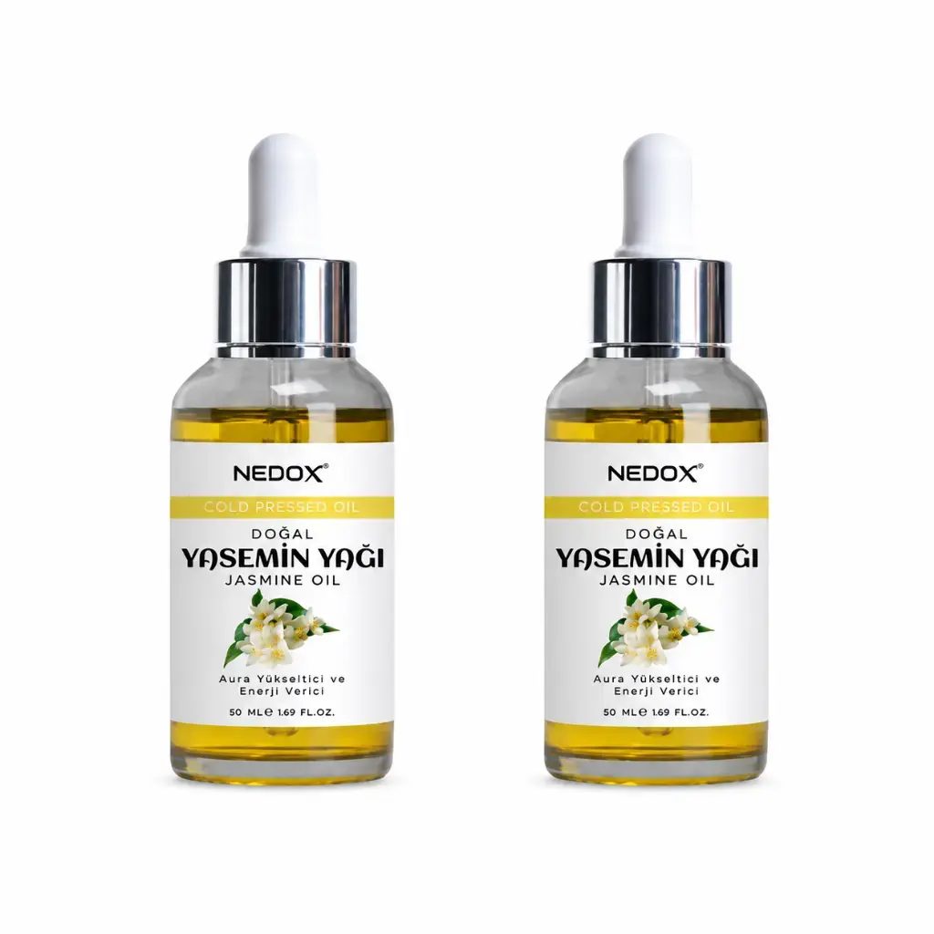NEDOX 2 Adet Yasemin Yağı 50 ml doğal bitkisel bakım yağı
