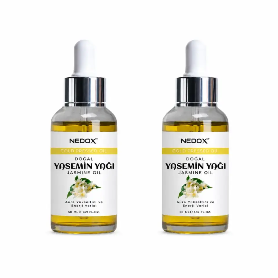 NEDOX 2 Adet Yasemin Yağı 50 ml doğal bitkisel bakım yağı
