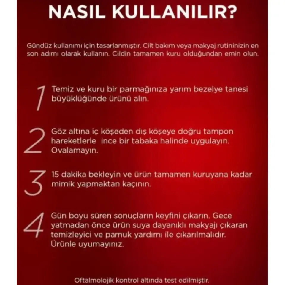 Loreal Paris Revitalift Göz Altı Torbası Karşıtı Göz Kremi 15 ml