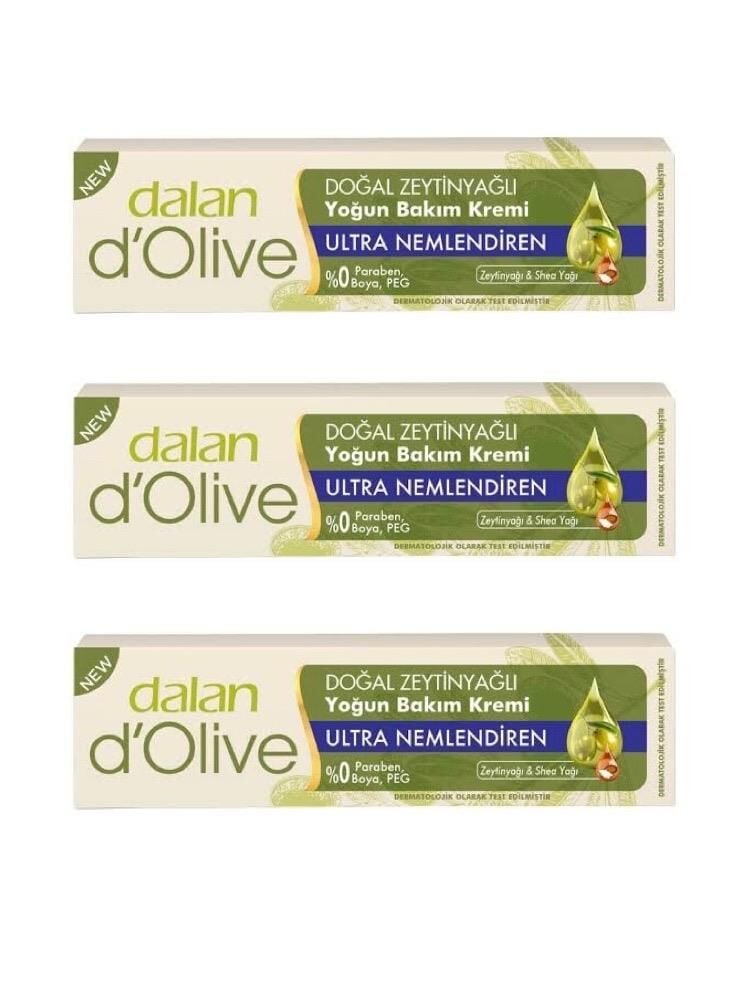 Dalan D'Olive Yoğun Bakım Kremi 20Ml 3'Lü Set