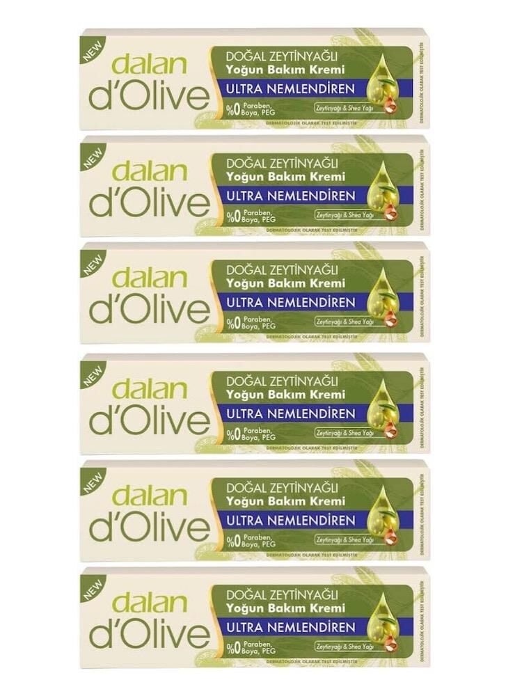 Dalan D'Olive Yoğun Bakım Kremi 20Ml 6'Lı Set