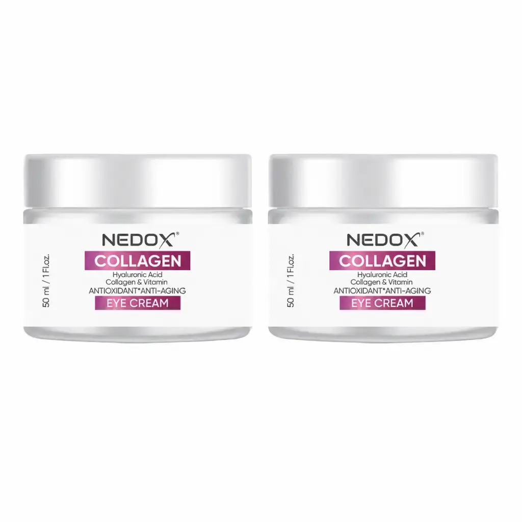 NEDOX 2 Adet Kolajen Göz Çevresi Kremi 50 ml göz çevresi bakım seti