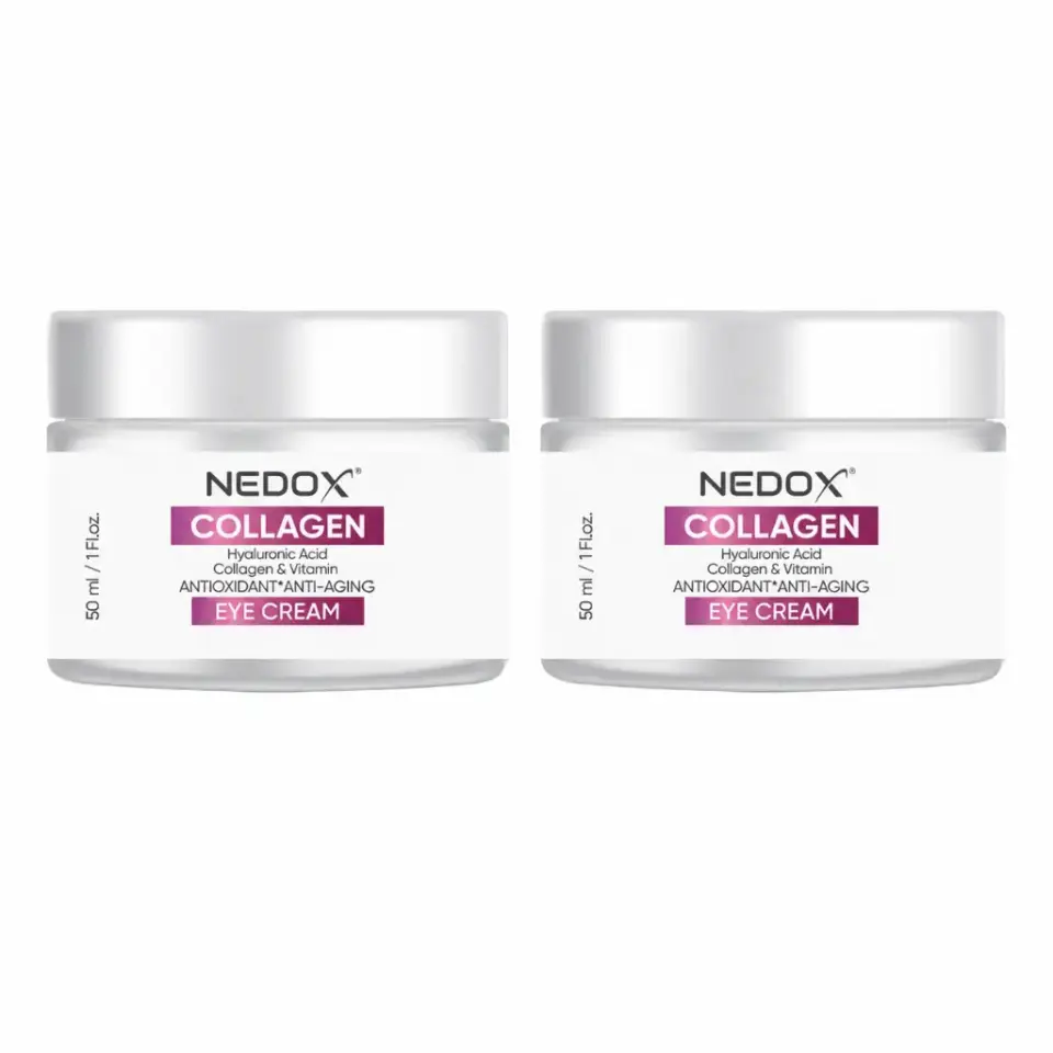 NEDOX 2 Adet Kolajen Göz Çevresi Kremi 50 ml göz çevresi bakım seti
