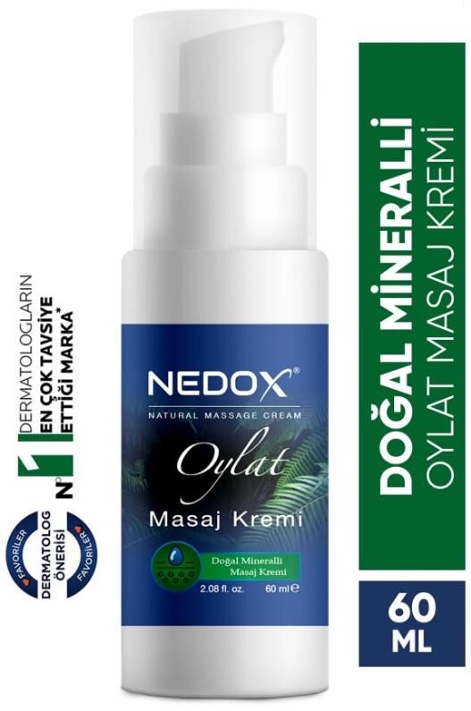 NEDOX Doğal Mineralli Ağrı Kesici Oylat Masaj Kremi 60 Ml