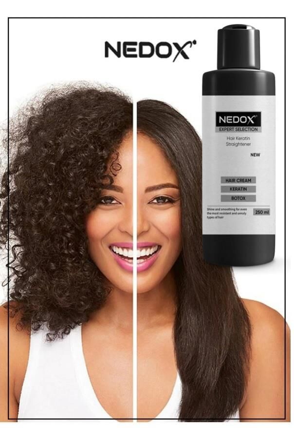 NEDOX Saç Düzleştirici,şekillendirici Keratin Botoks Krem 250 ml