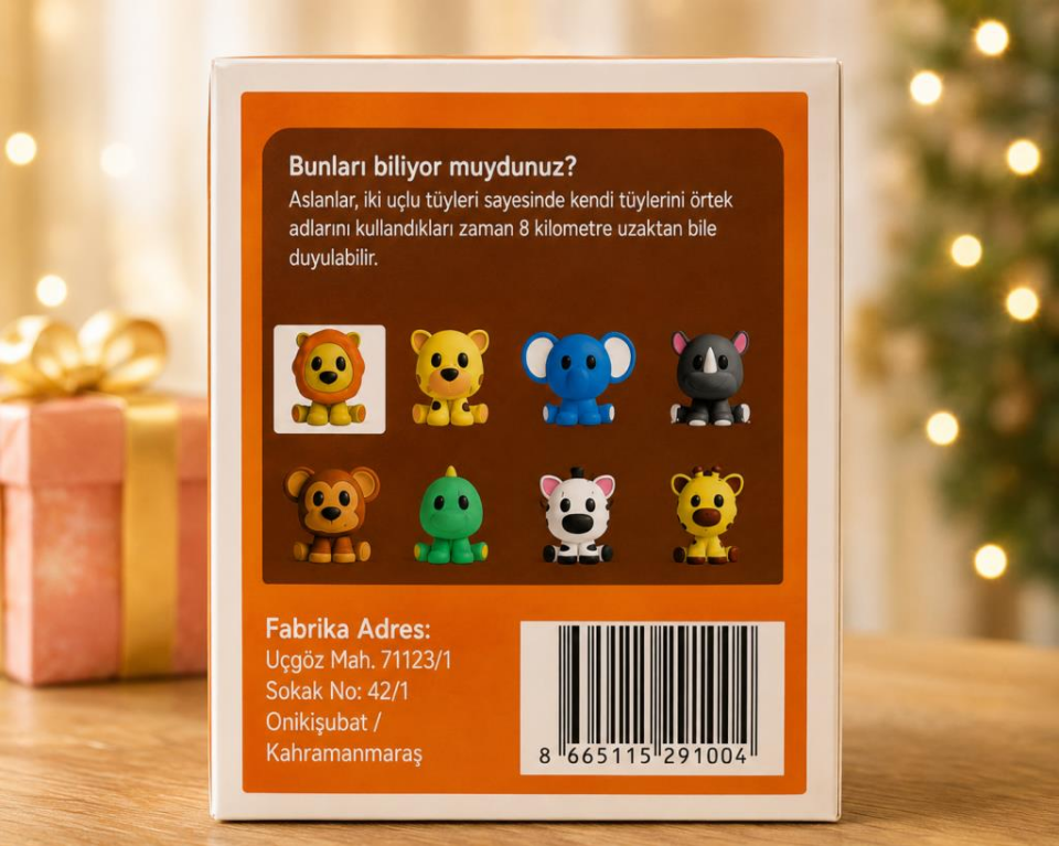 Sette Art Aslan Tobo Boyama Seti 5+Yaş Boya ve Fırça Dahil