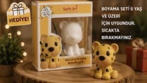 Sette Art Çita Voka Boyama Seti 5+Yaş Boya ve Fırça Dahil