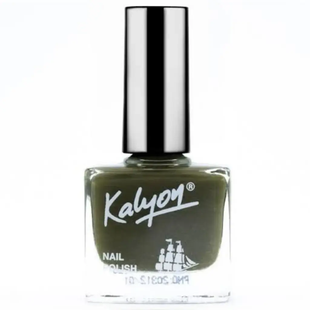 Kalyon Oje No:312 Haki Yeşili 11 ml parlak zeytin yeşili oje