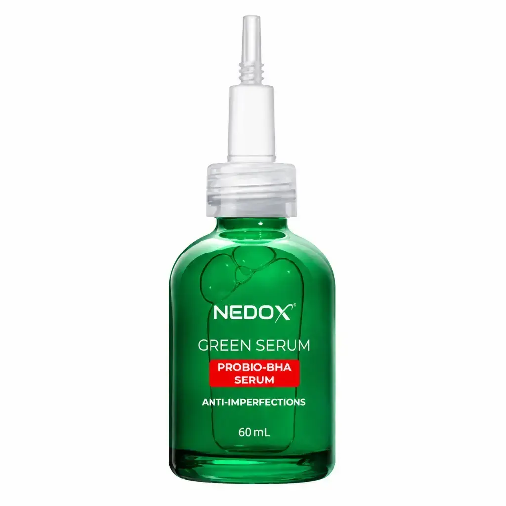 NEDOX Probio-BHA Leke Karşıtı Green Serum 60 ml yağlı ve akneye eğilimli ciltler için