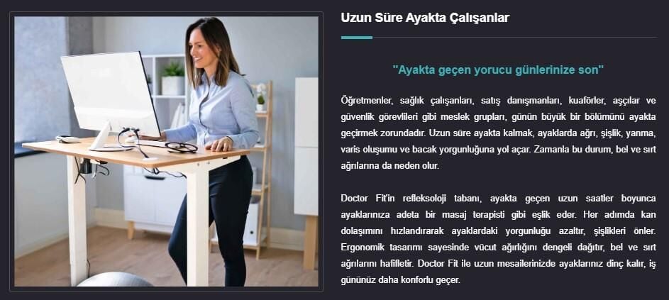 Doctor Fit Refleksoloji Rahatlatıcı,Akapunktur Masaj Terliği Beyaz Erkek Terliği 43 Numara
