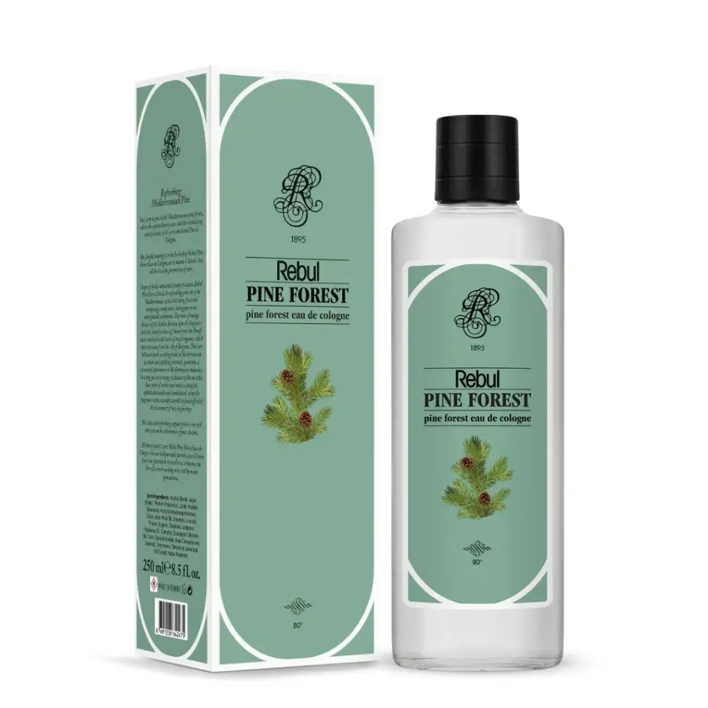 Rebul Pine Forest EDC Kolonya 250 ml Cam Şişe