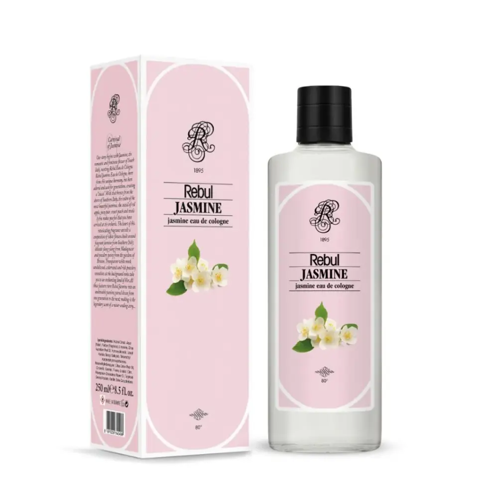 Rebul Jasmine EDC Kolonya 250 ml Cam Şişe